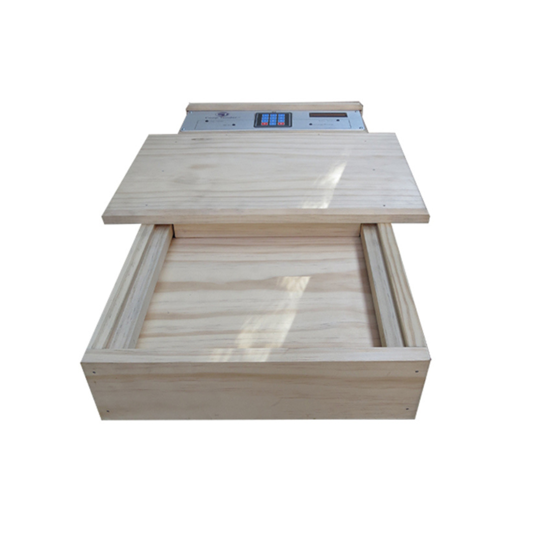 automatic door chicken coop - bottom view