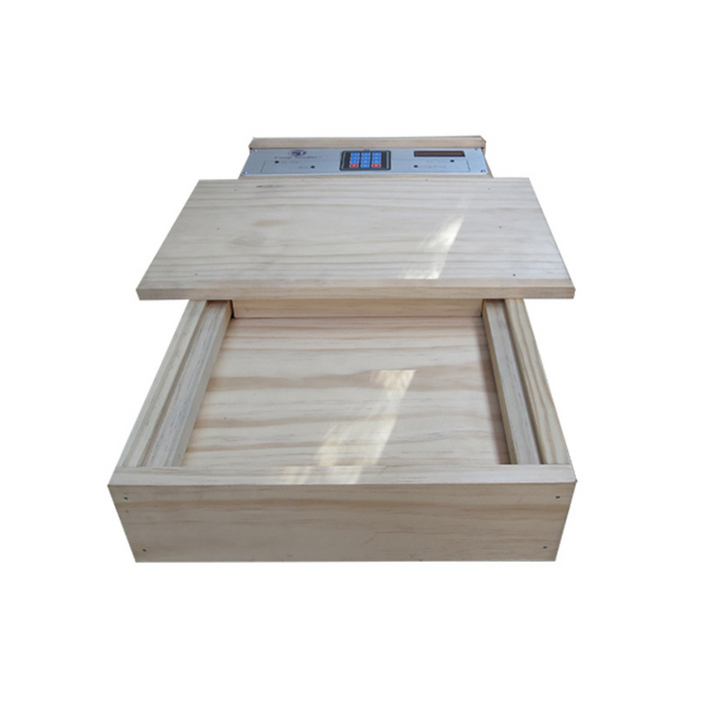automatic door chicken coop - bottom view
