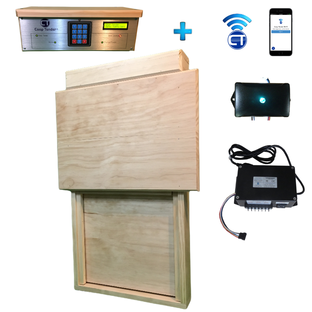 wifi automatic turkey door with accessory control