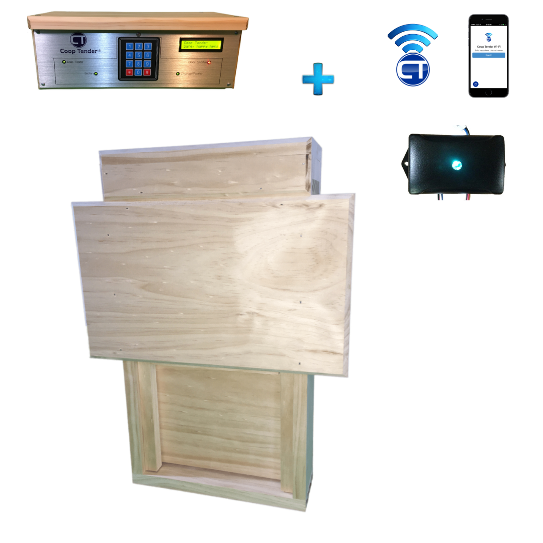 small wifi auto door chicken coop