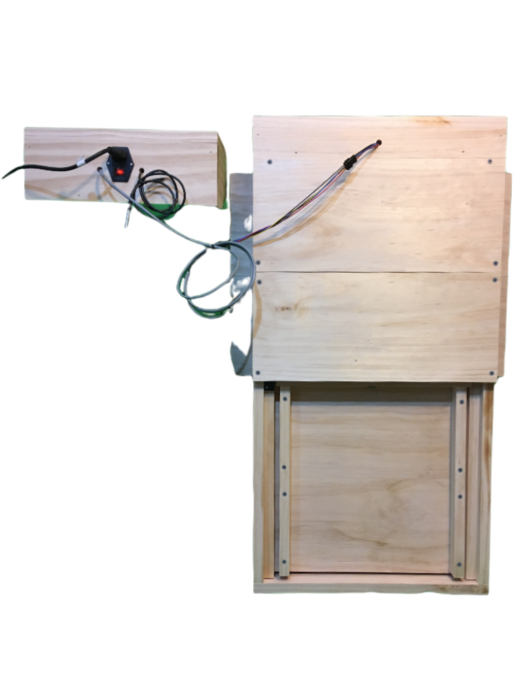 Extra Large Automatic Chicken Door - Back