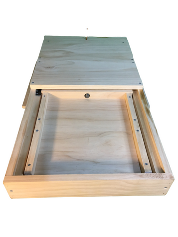 Extra Large Automatic Chicken Door - bottom back